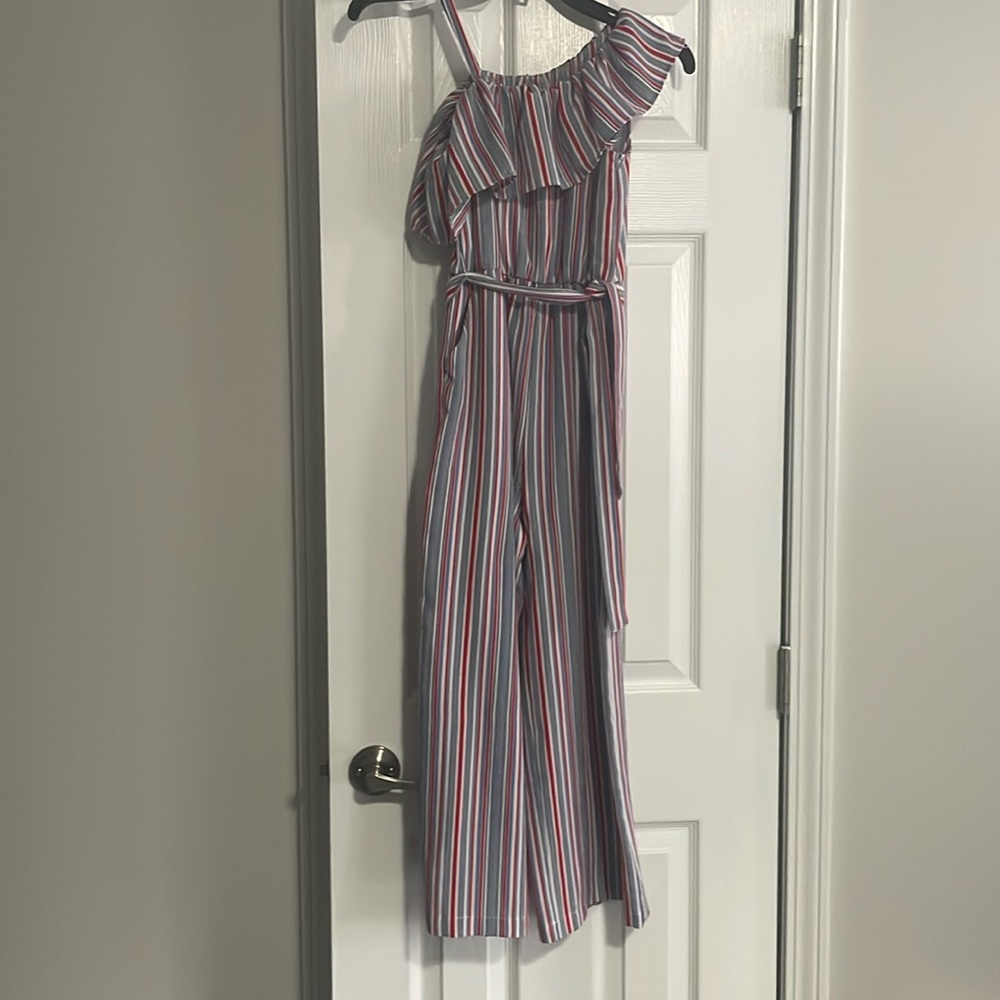 Striped romper